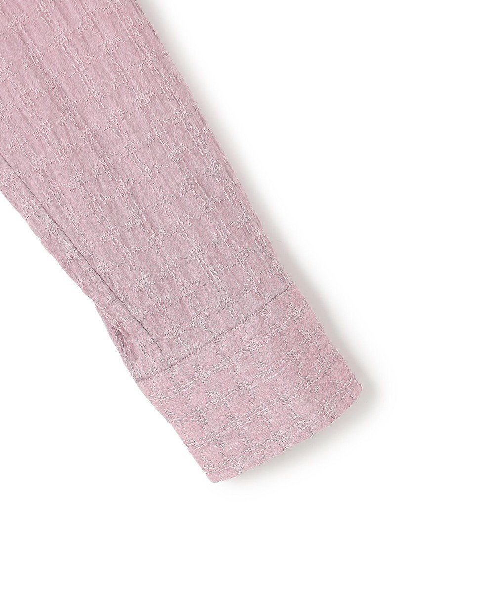 JOSEPH HOMME 新柄【オリジナル素材】ラティスジャガードストレッチ　ウィングカラーシャツ 