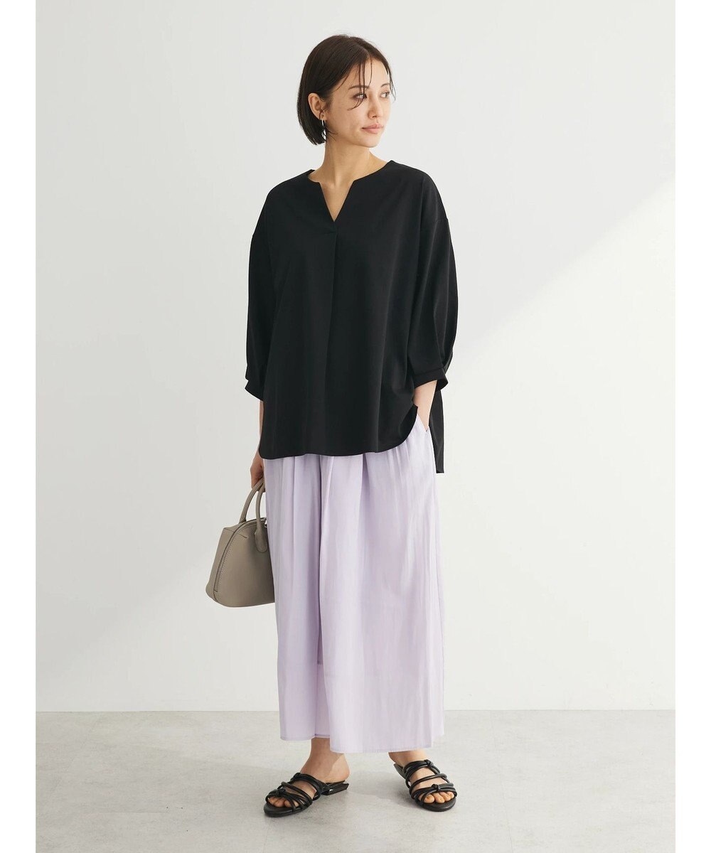 Green Parks ＢＰスキッパー七分袖カットプルオーバー 