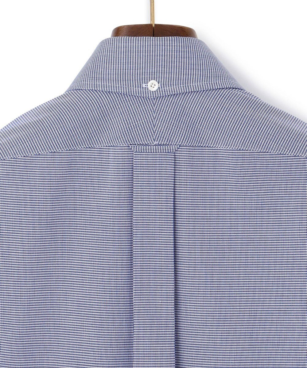 J.PRESS MEN 【PREMIUM PLEATS / 形態安定】PANAMAミニチェックシャツ/ B.D. 