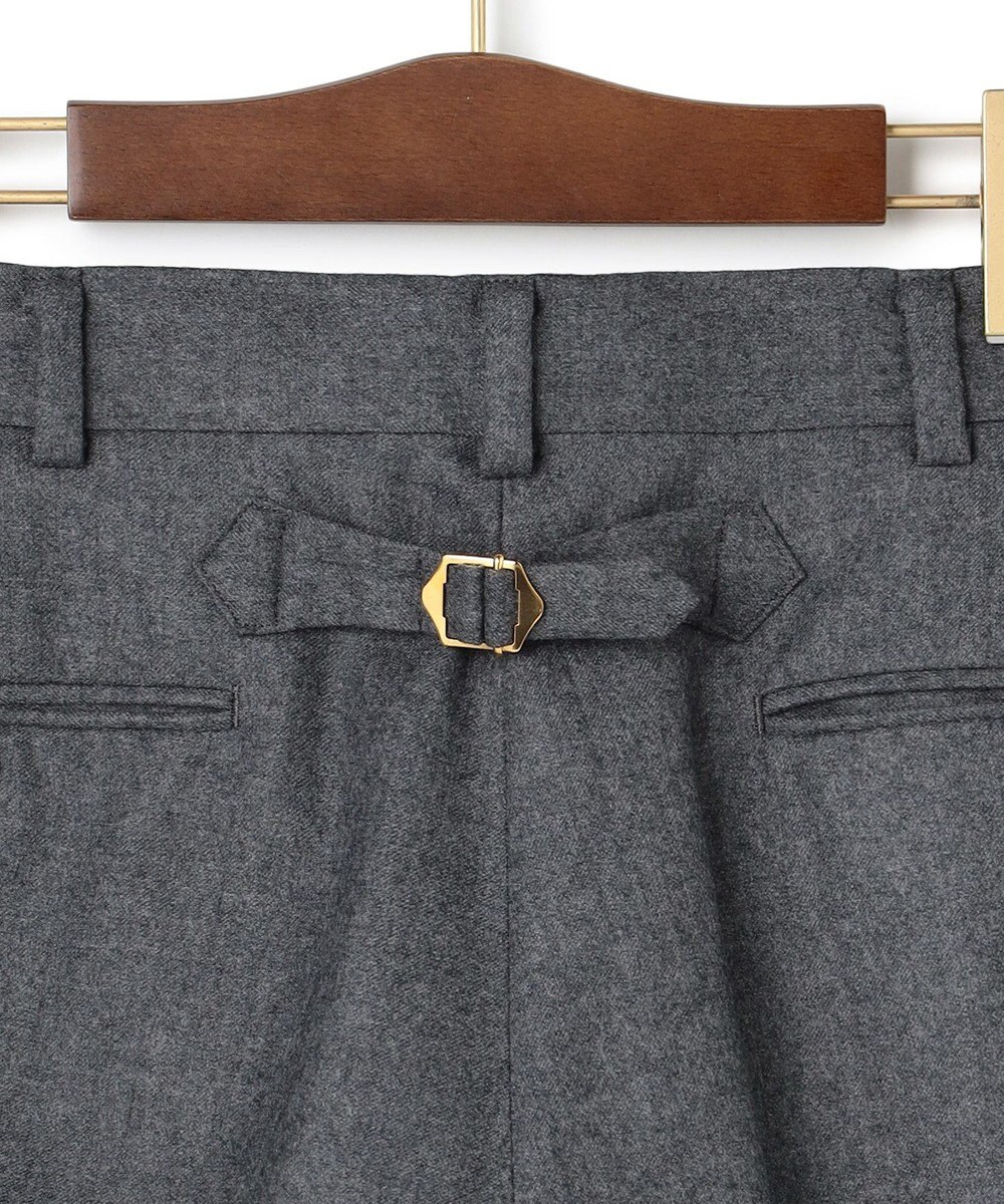 J.PRESS MEN 【J.PRESS ORIGINALS】Peppin Merino Saxony Piped Stem Trousers / Japan Made 