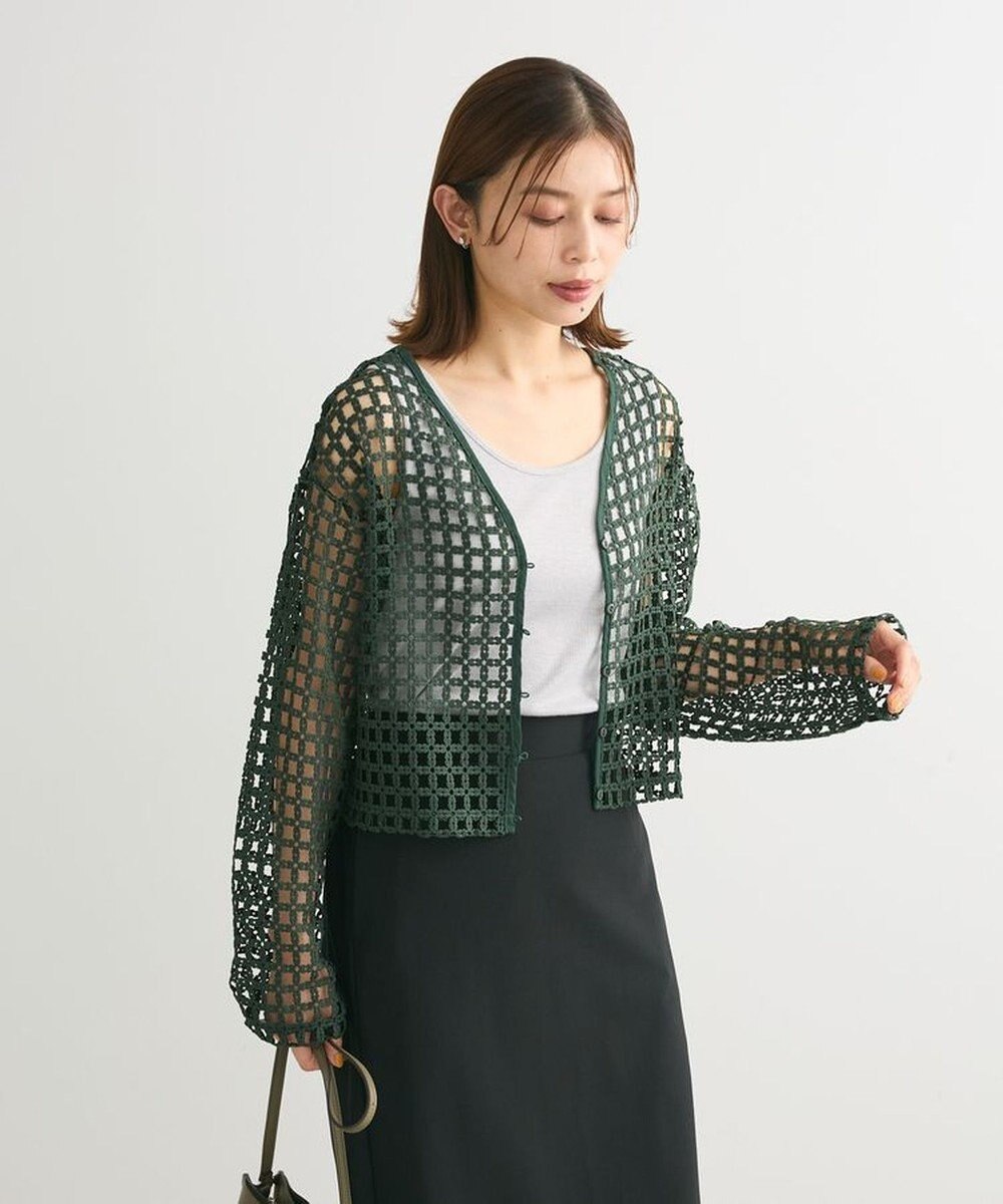 Green Parks ・ＳＵＧＡＲ　ＳＰＯＯＮ　２ｗａｙフラワーメッシュカーデ 