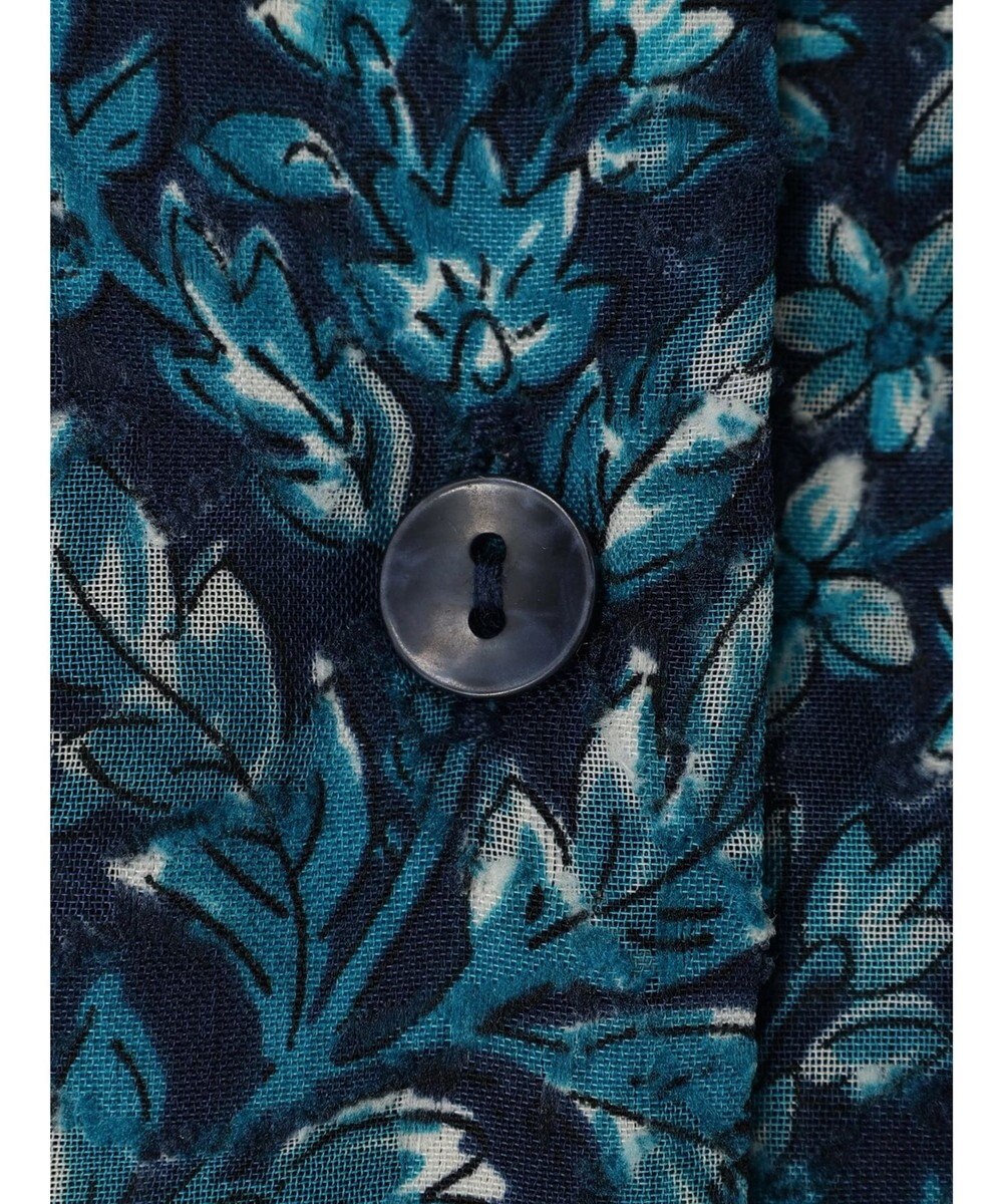 Green Parks 柄開襟シャツ 