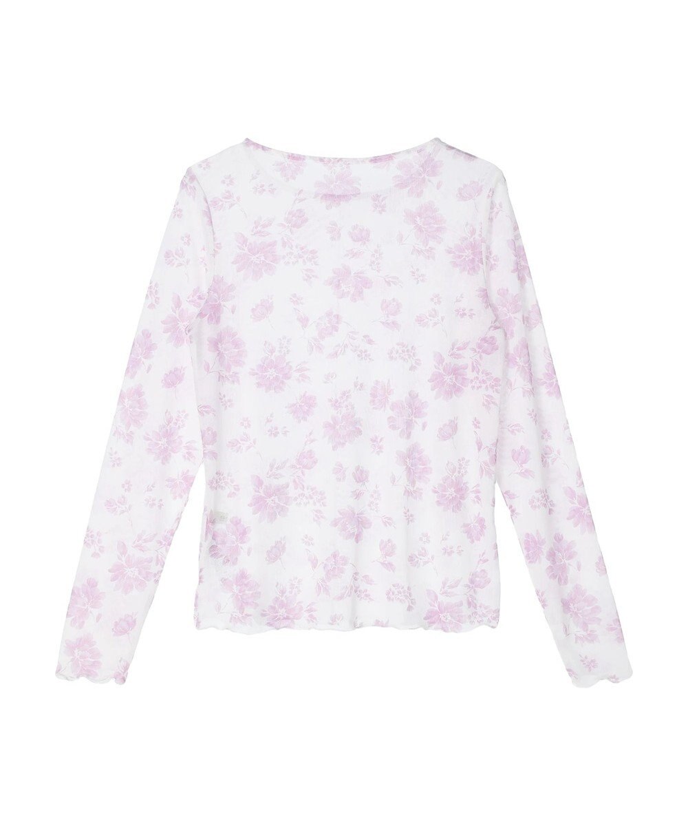 earth music&ecology フラワープリントシアーインナー 