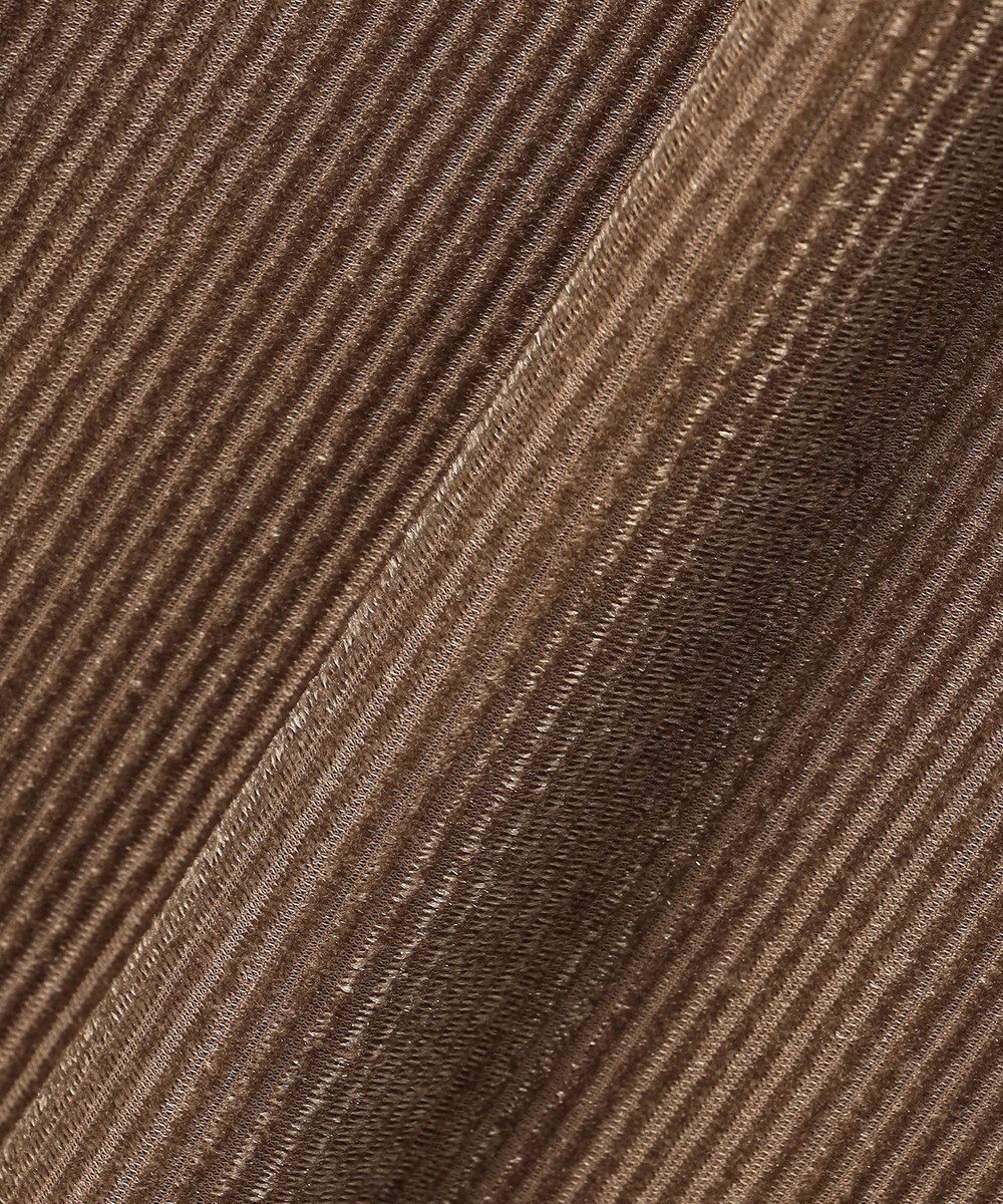 uncrave シアーベロアリブ ギャザーパンツ 