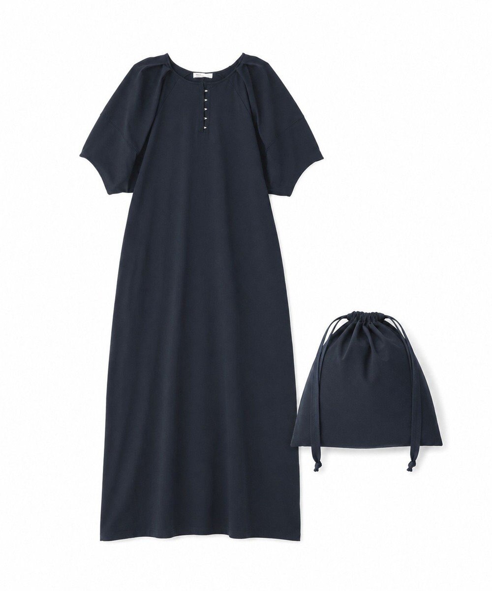 CRAFT STANDARD BOUTIQUE ポーチ付きバルーンスリーブワンピース 
