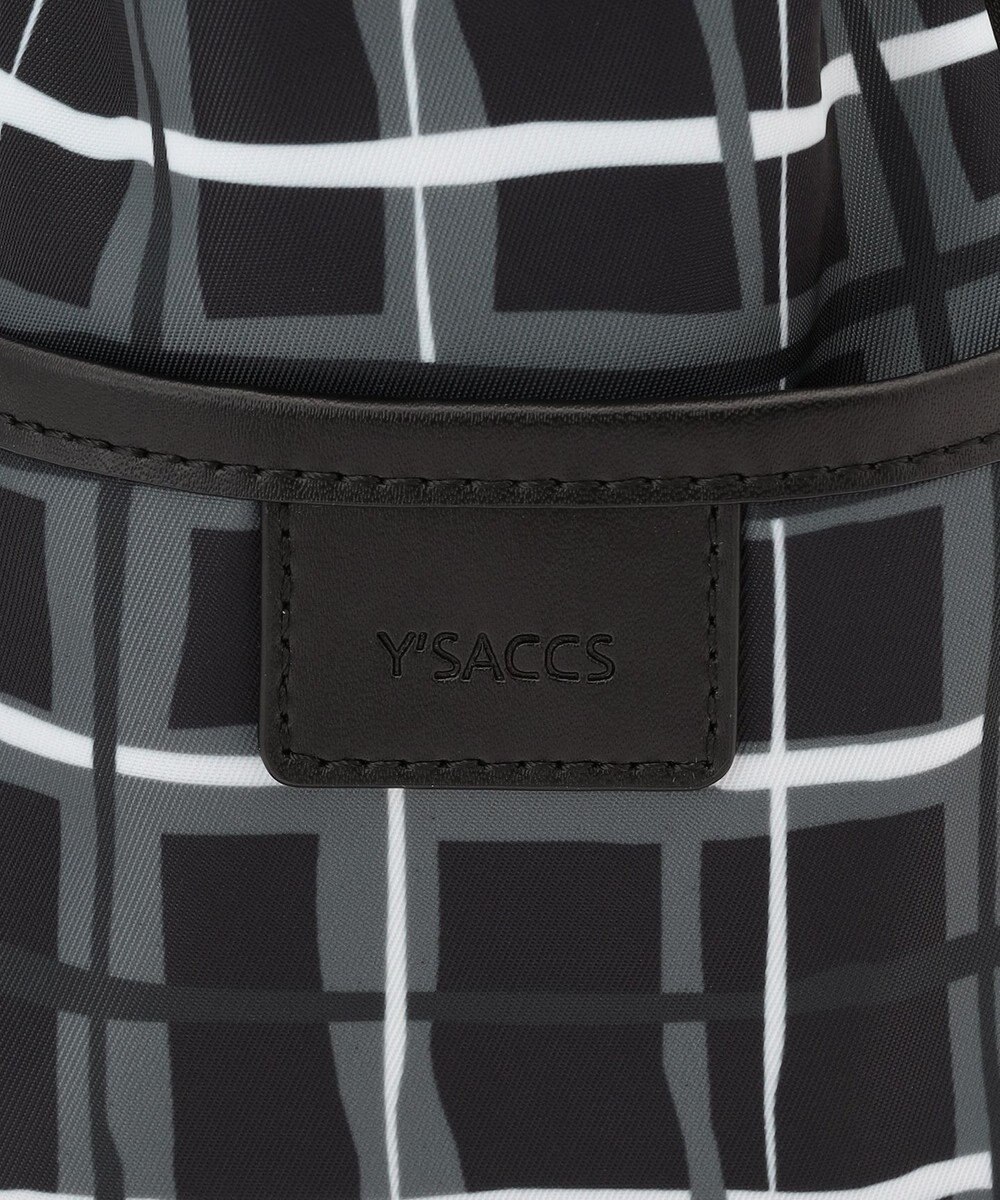 Y'SACCS ドローイングチェック2WAYミニトート 