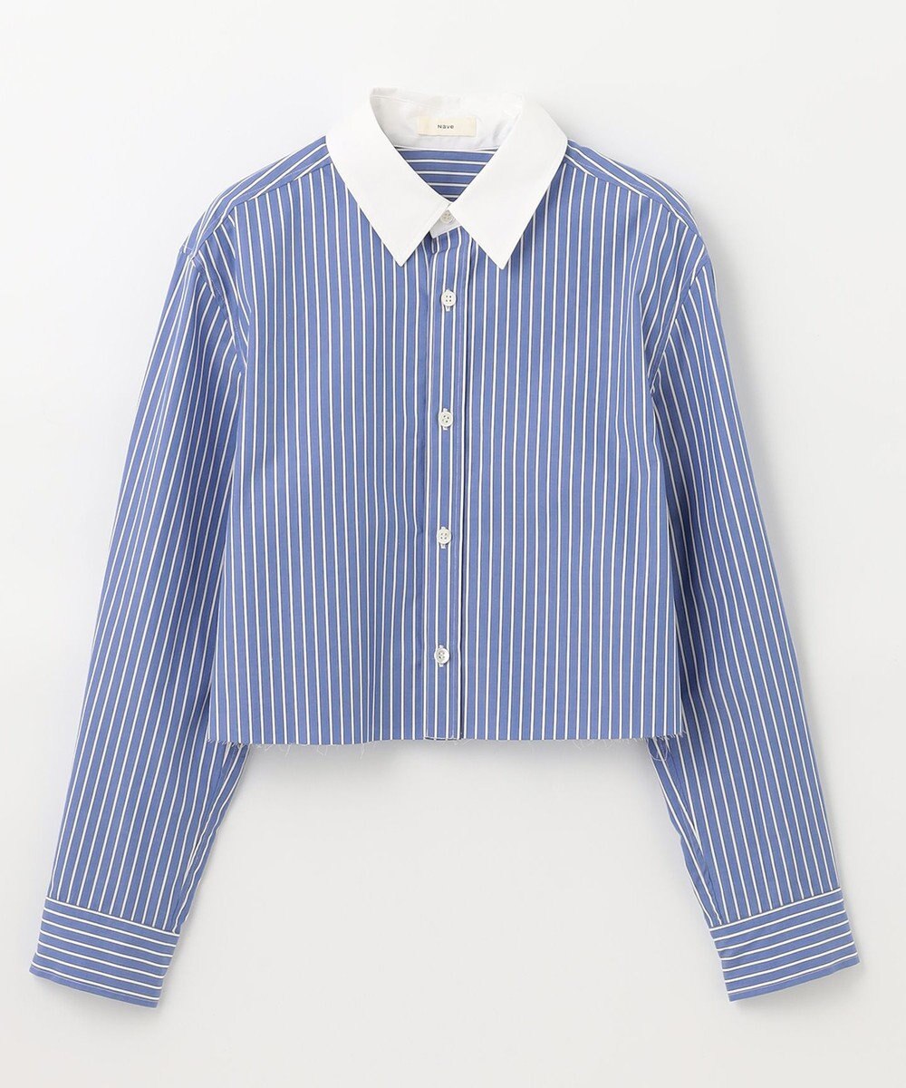 NAVE 【Nave　洗える】クロップド シャツ 