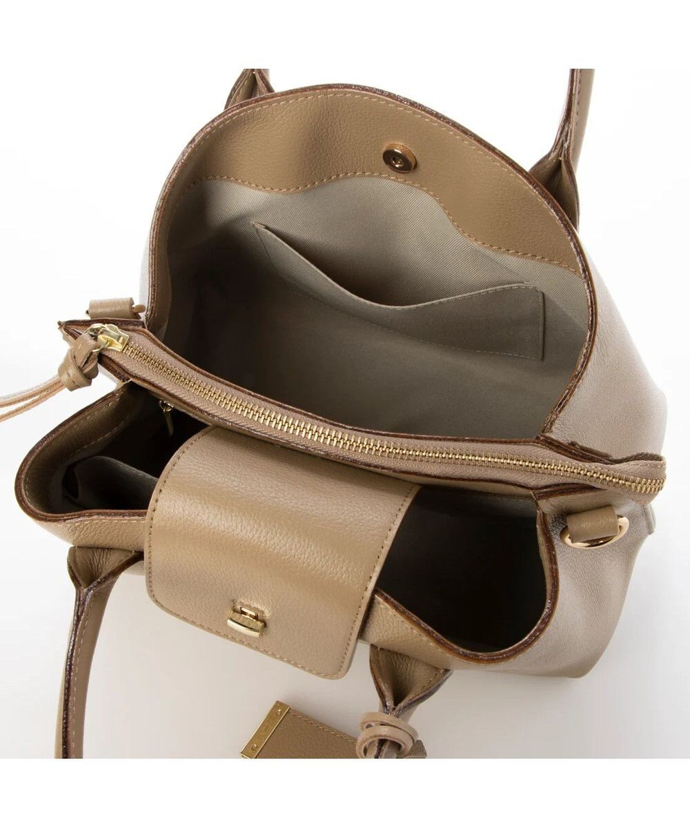 UNBILLION perche ゴートユーティリティヒネリかぶせトートS 