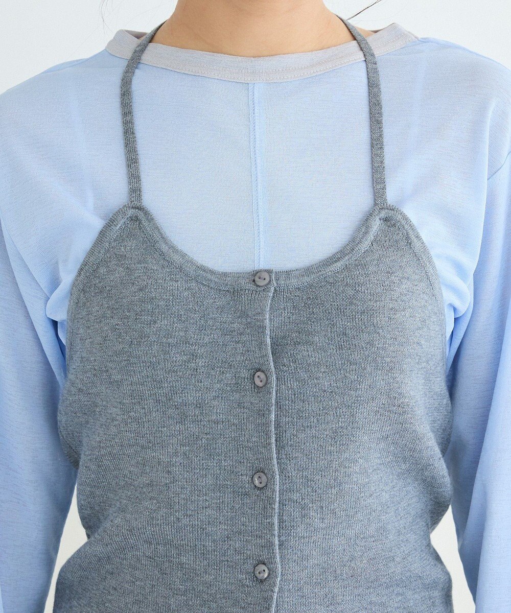 CRAFT STANDARD BOUTIQUE ホルターネックニットベスト 