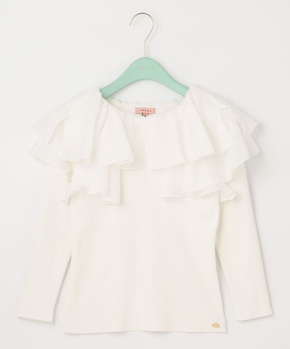 TOCCA 【洗える！】VOYAGE FRILL トップス 