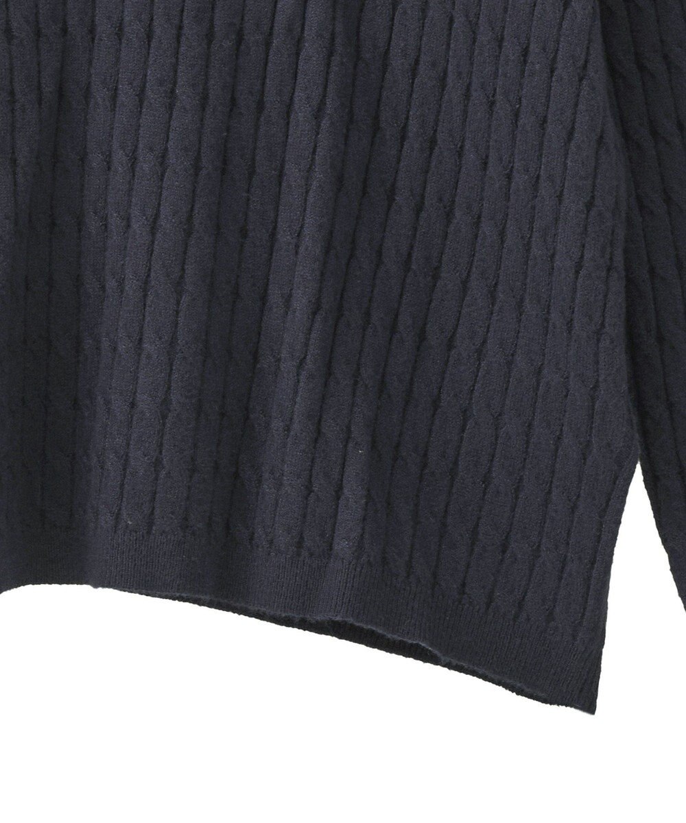 AMERICAN HOLIC ミニケーブルショート丈プルオーバー 