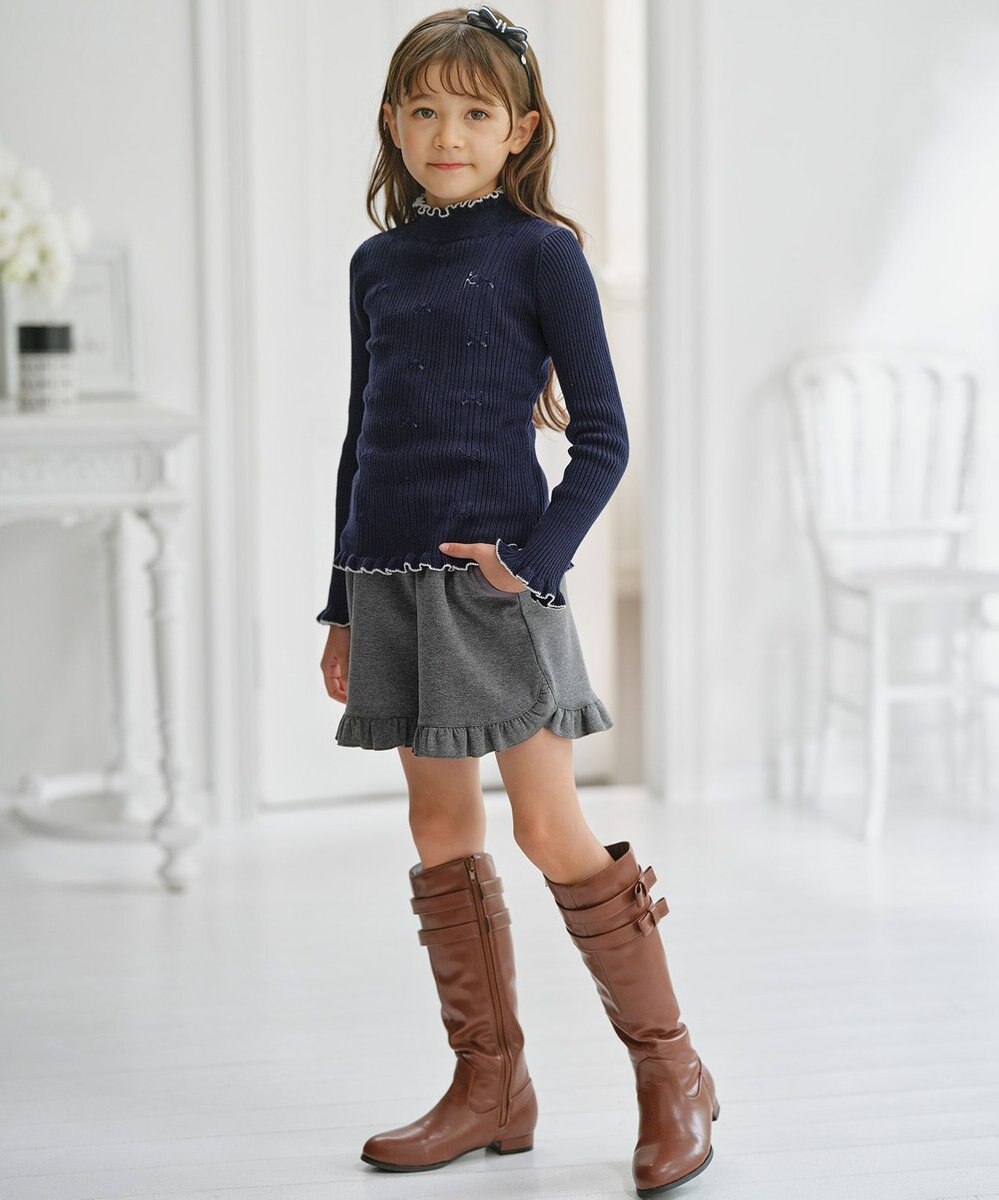 組曲 KIDS 【150-160㎝】リブニット 