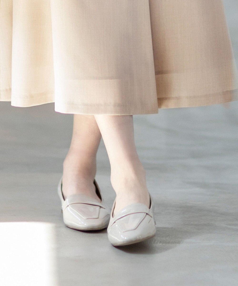 ANY SIS 【23.0~24.0cm】エナメルローファーパンプス 