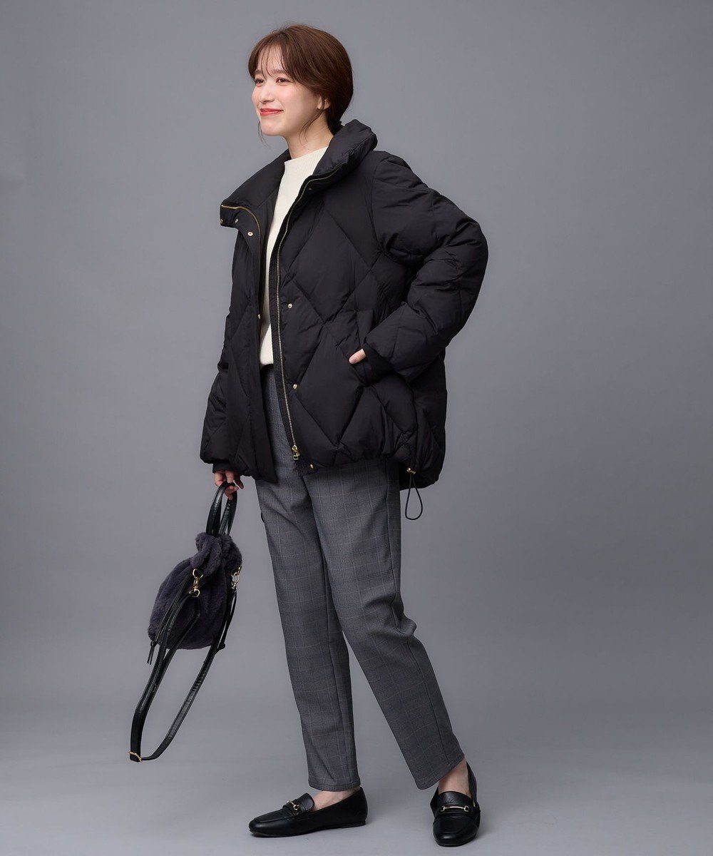 ANY L 【洗濯機可/撥水】ダイヤステッチキルトダウン 