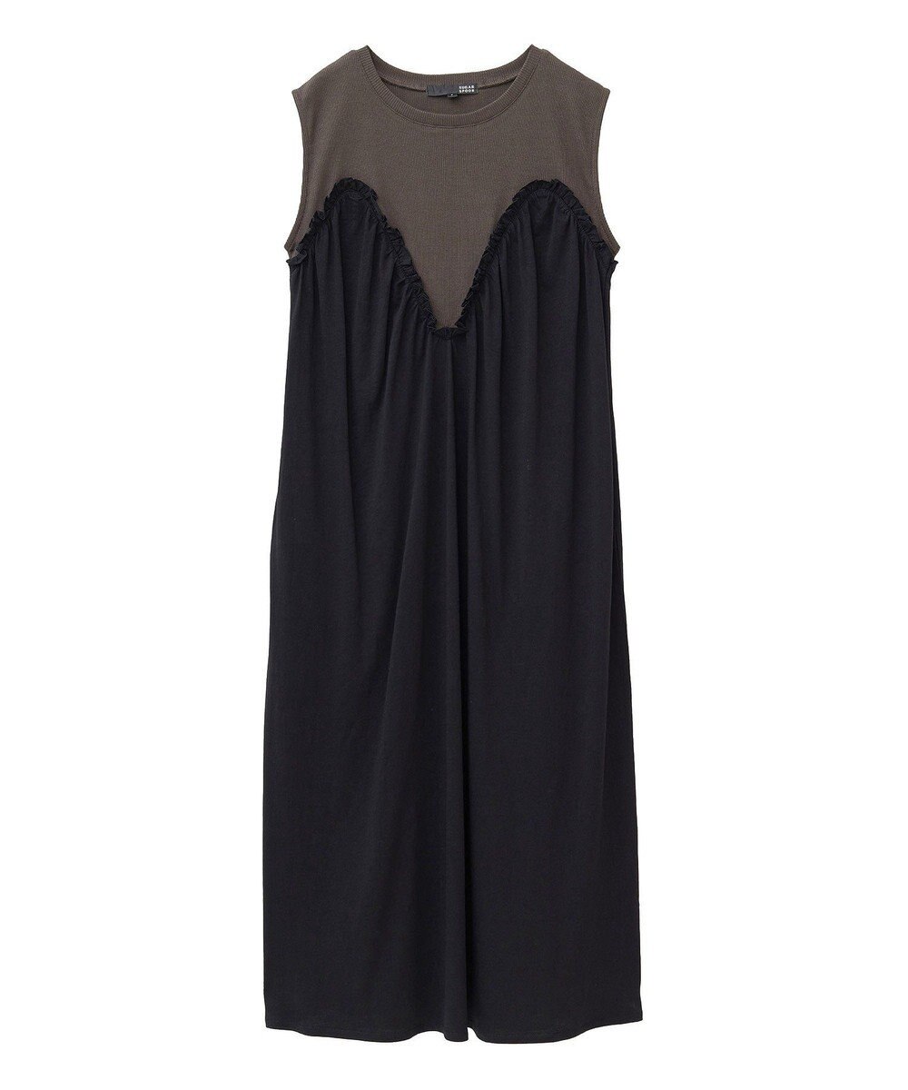 Green Parks ・ＳＵＧＡＲ　ＳＰＯＯＮ　ギャザーノースリーブワンヒ 