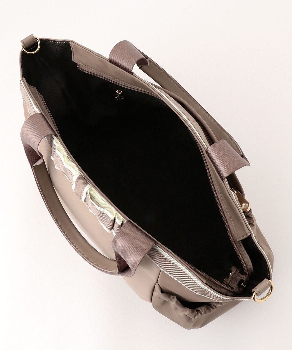 TOCCA DUAL RIBBON NYLON TOTE L トートバッグ L 