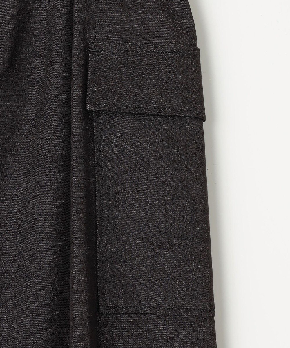 23区 【洗える】デニムライクシャンブレー Iライン スカート 