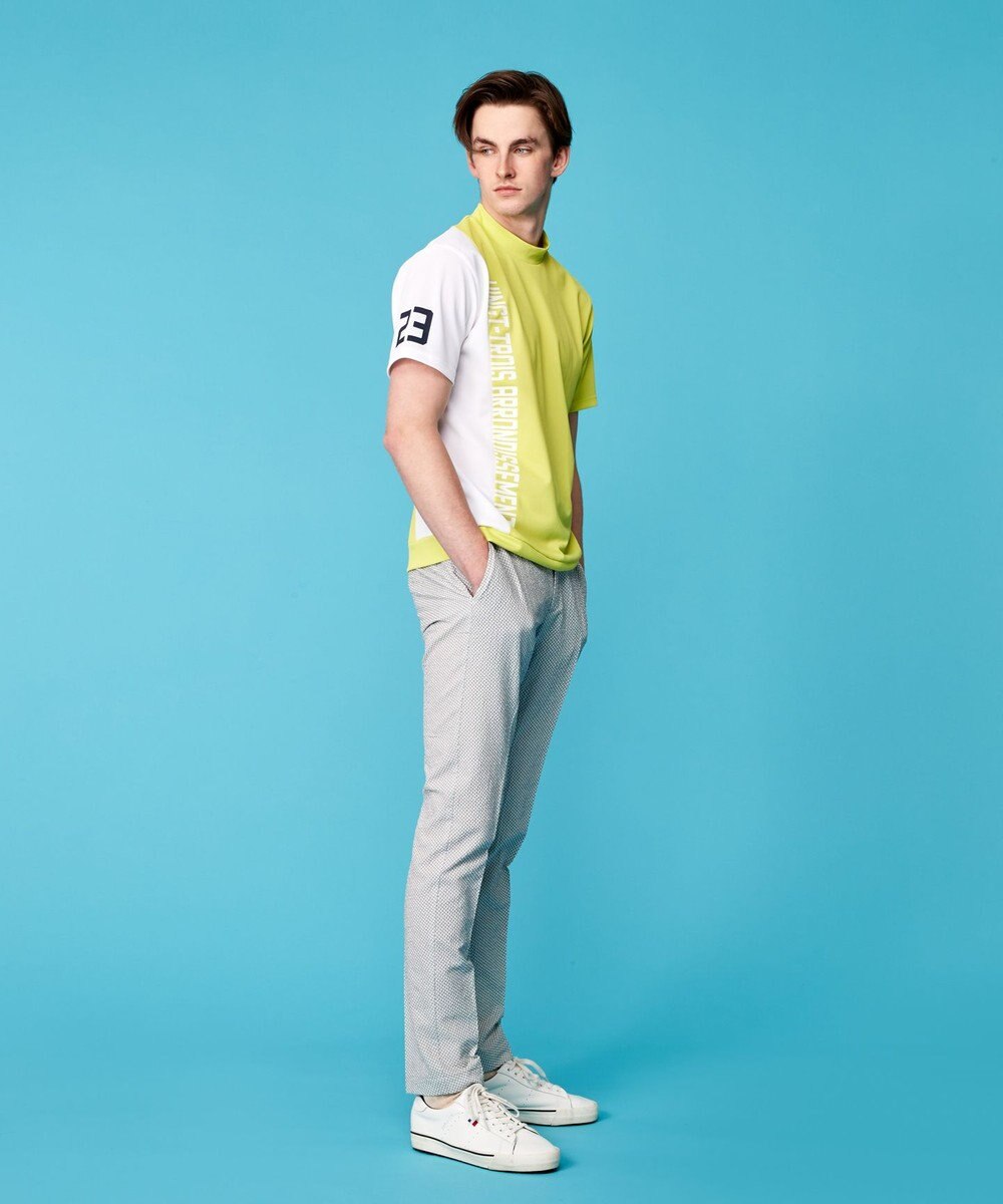 23区GOLF 【MEN】【UVケア・吸水速乾】カノコ モックネックプルオーバー 