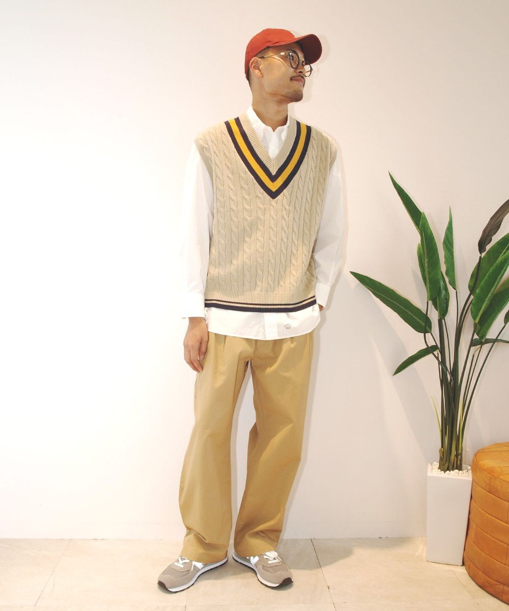 J.PRESS YORK STREET 【UNISEX】チルデン ニットベスト 