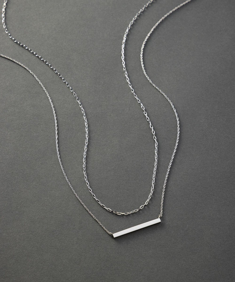 23区 バートップ 2WAY チェーン ネックレス 