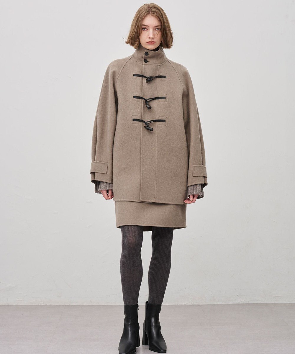 uncrave メルトンリバー ミドルダッフルコート 