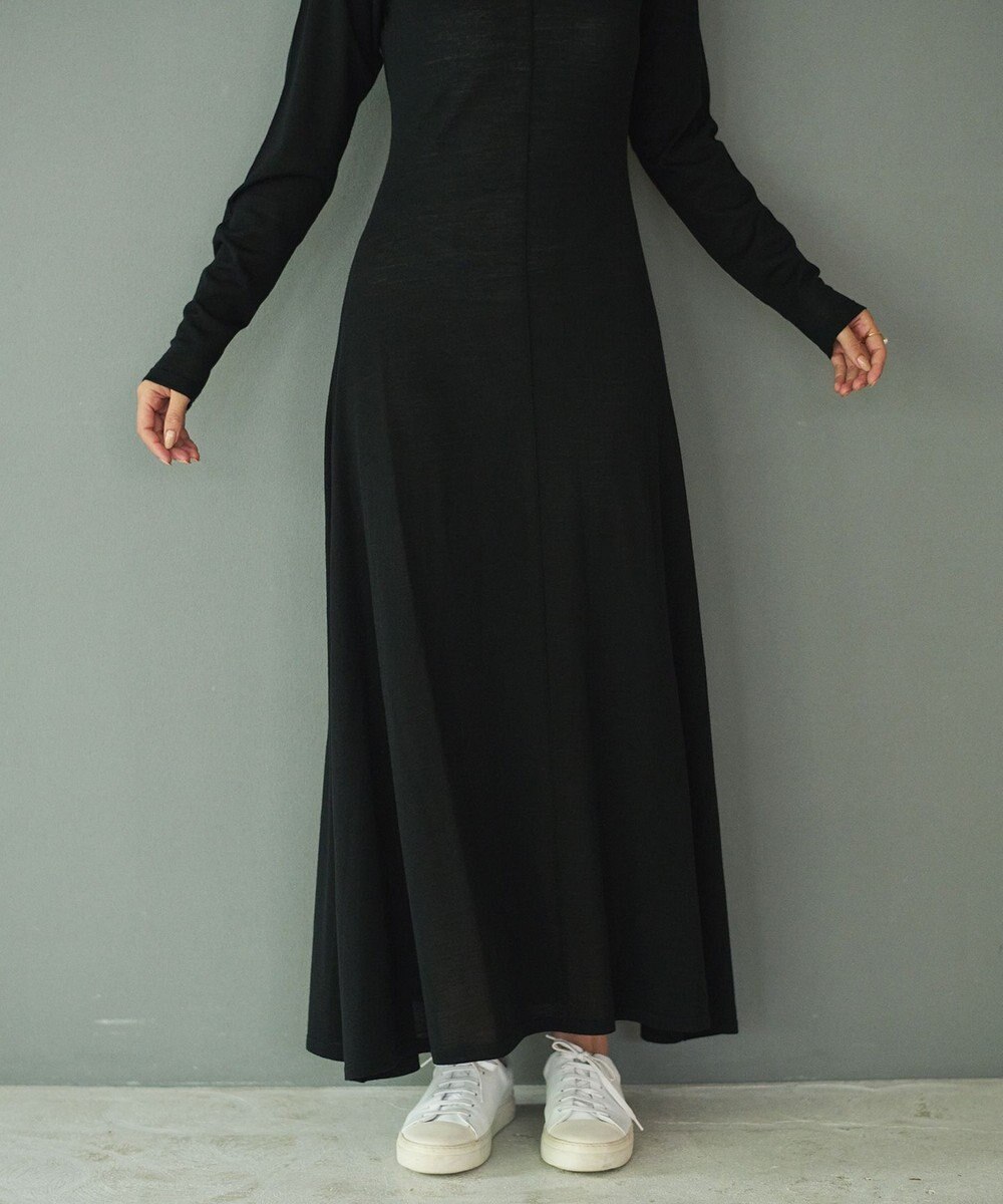 #Newans パーフェクトシルエットニットドレス 