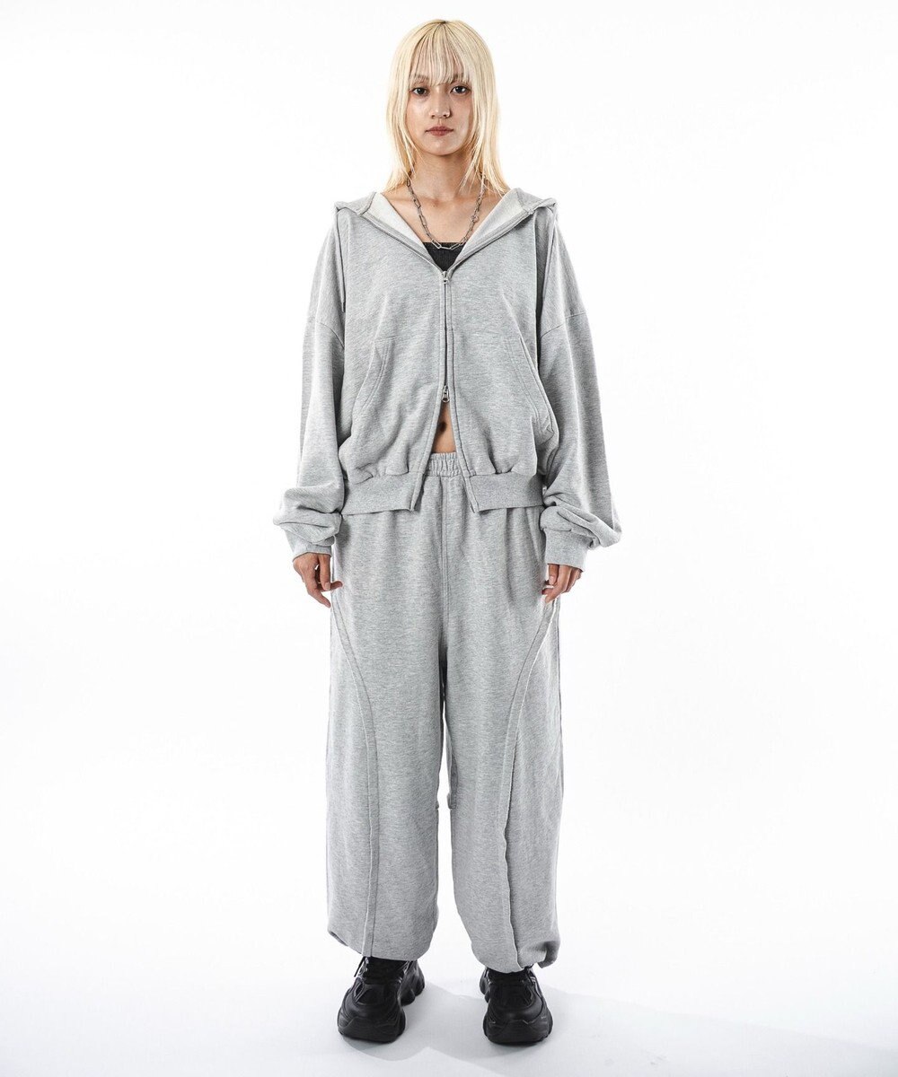 WEGO 【ユニセックス着用ITEM】バルーン3Dスウェットパンツ 