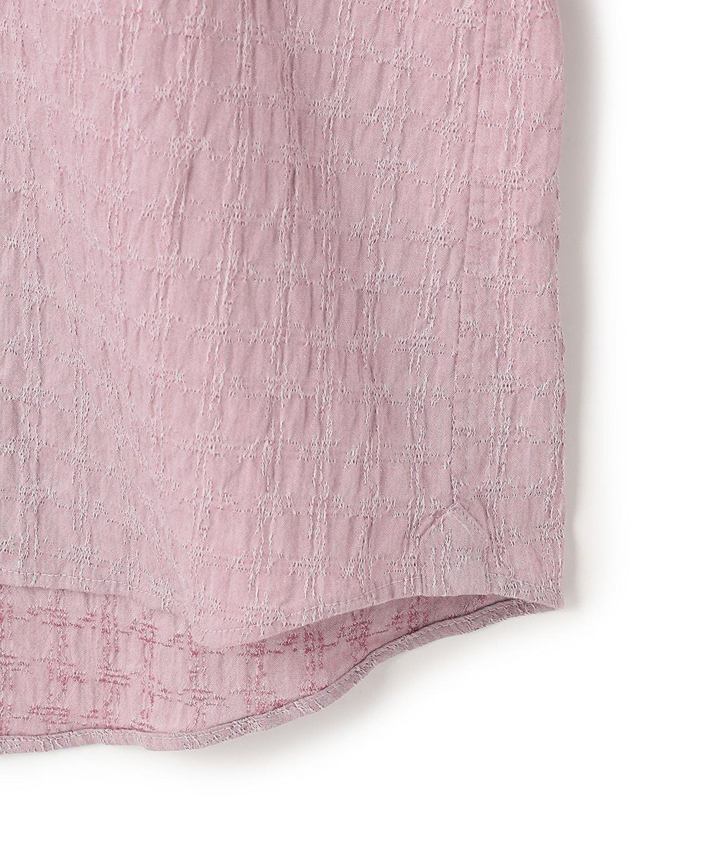 JOSEPH HOMME 新柄【オリジナル素材】ラティスジャガードストレッチ　ウィングカラーシャツ 