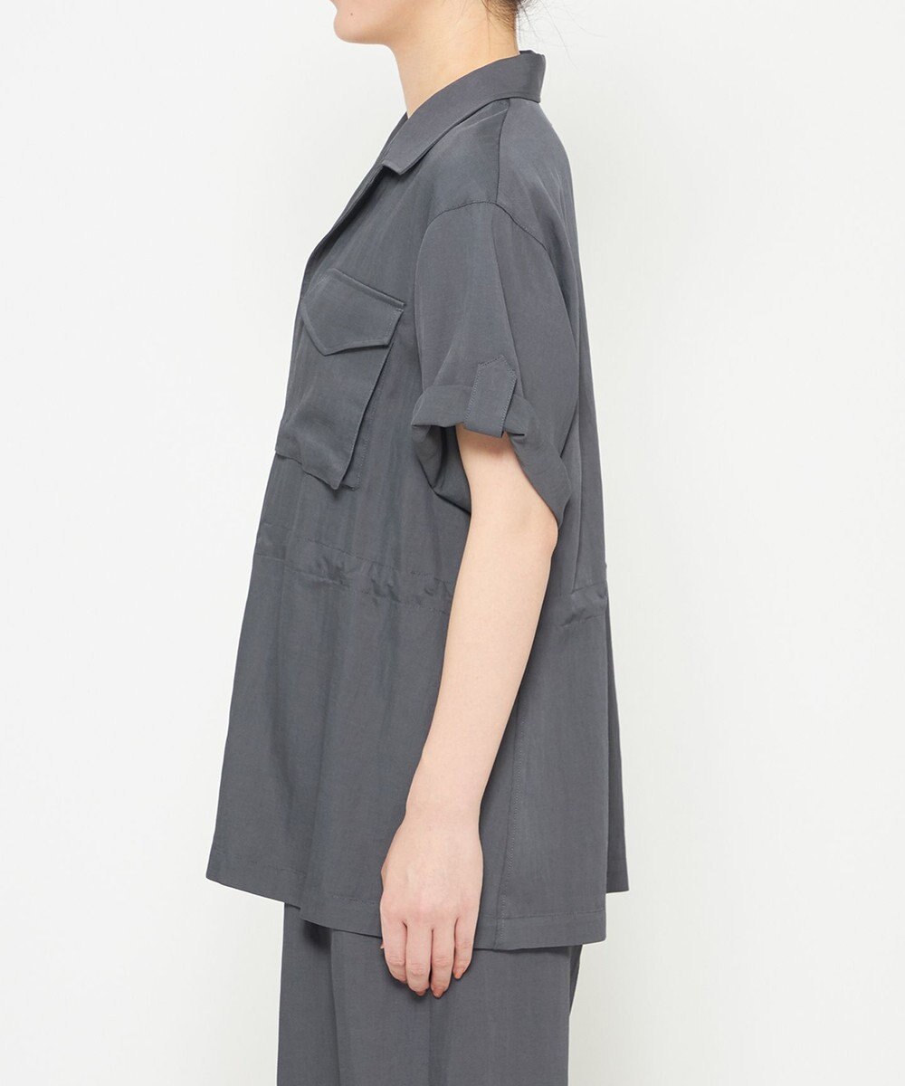 uncrave ドレープツイル ミリタリー ジャケット 