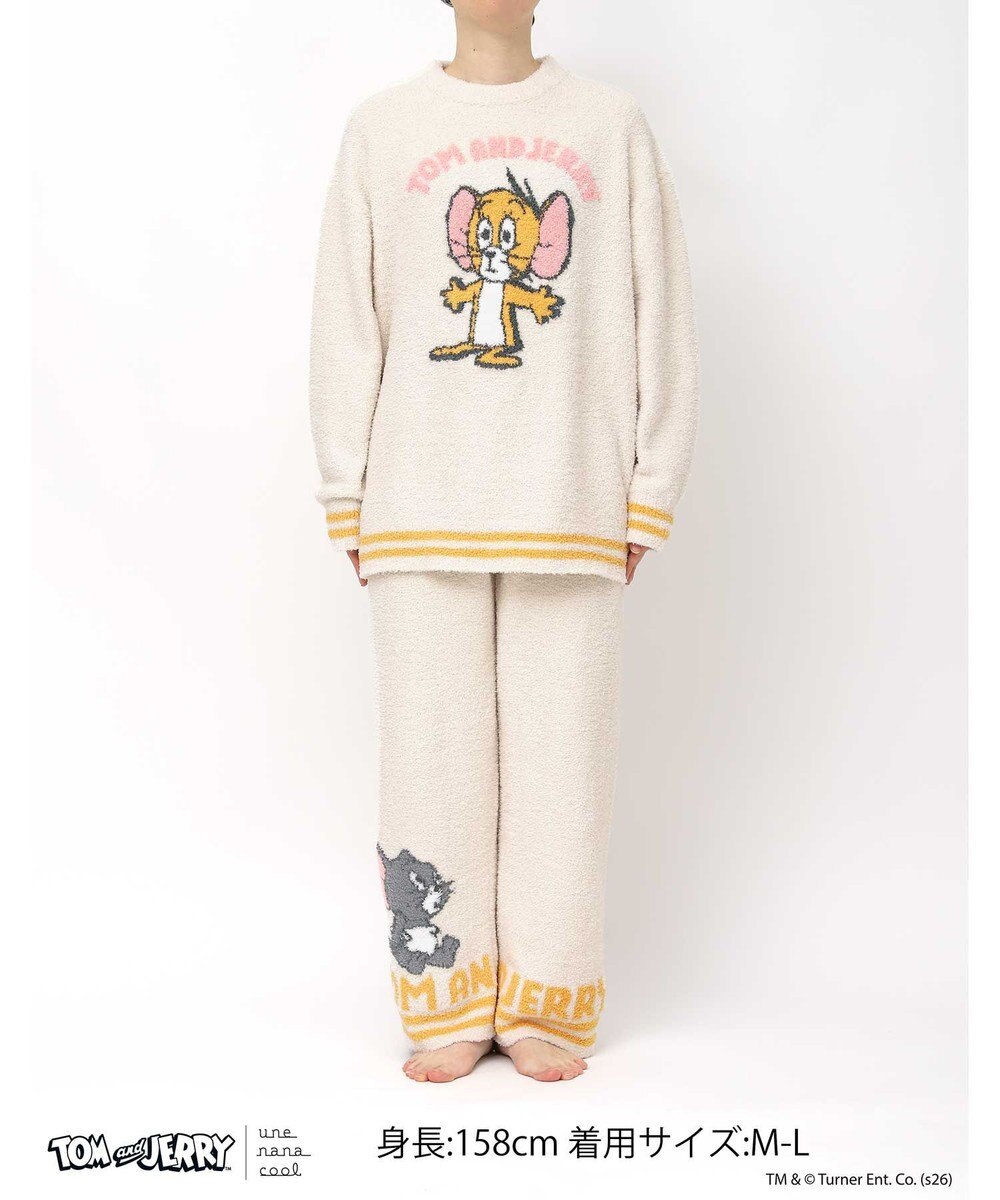 une nana cool トムとジェリー × une nana cool プルオーバー＆ロングパンツセット 