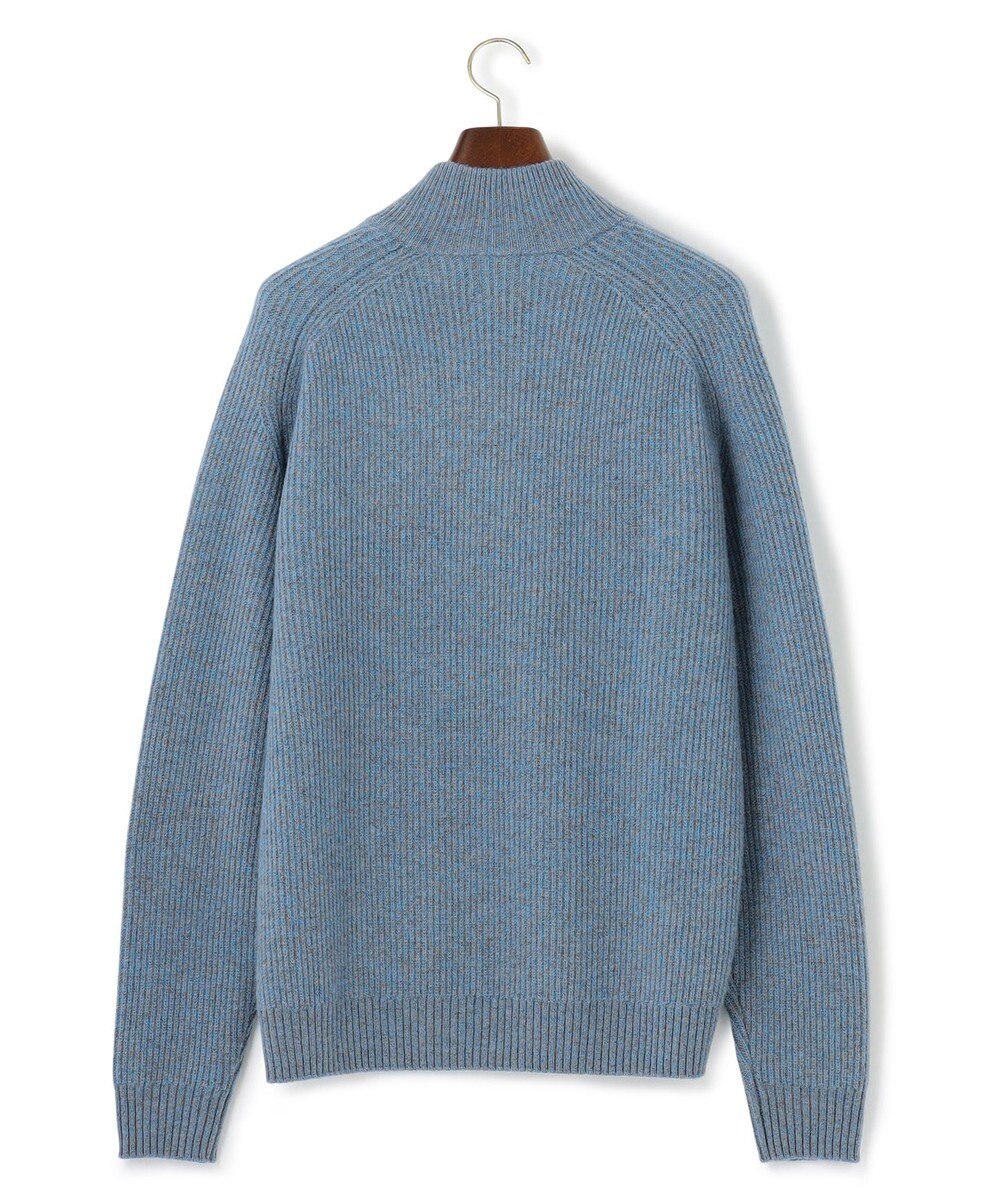 J.PRESS MEN 【KING SIZE】【Cash Lamb’s Wool】ハーフジップニット 