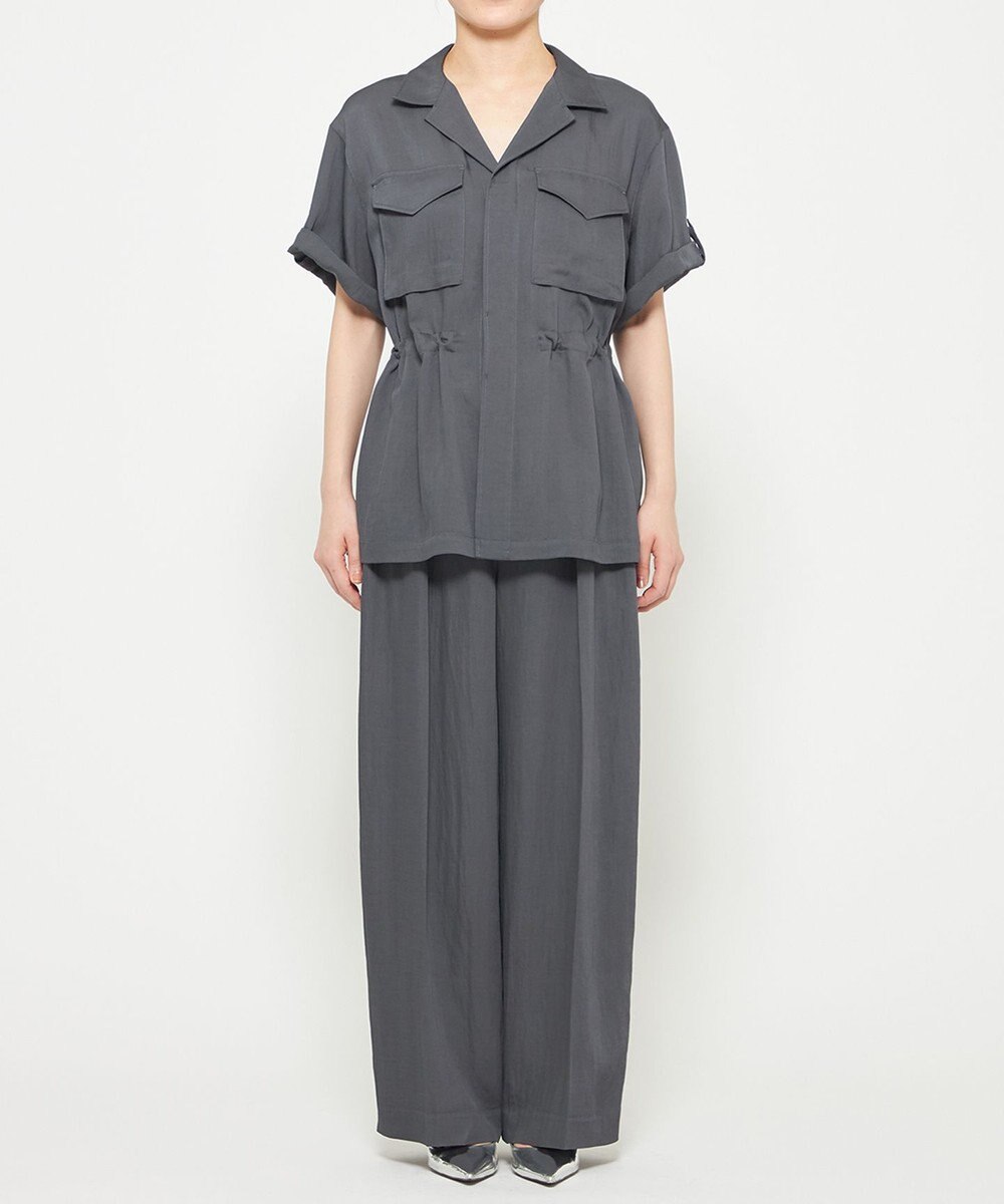 uncrave ドレープツイル ミリタリー ジャケット 