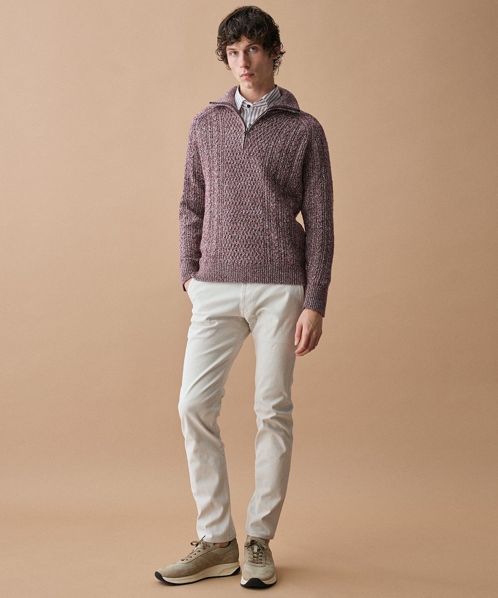 JOSEPH ABBOUD 【ストレッチ】ヴィンテージコットンストレッチパンツ 