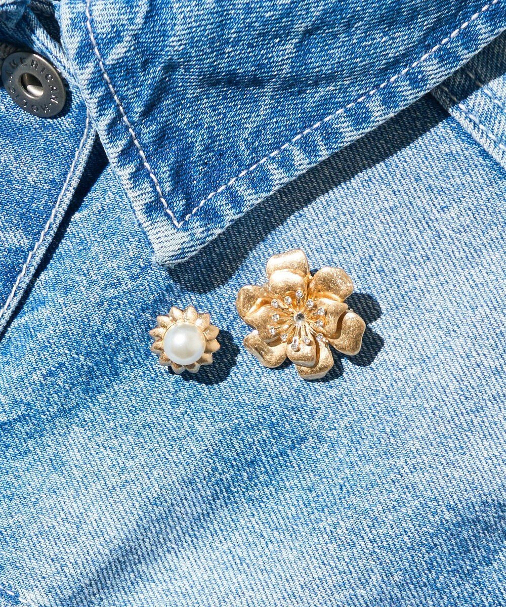 AMERICAN HOLIC ２セットフラワーブローチ 