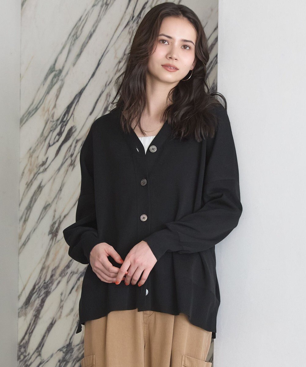 23区 L 【SLOW/一部店舗限定】コットンポリエステル カーディガン 