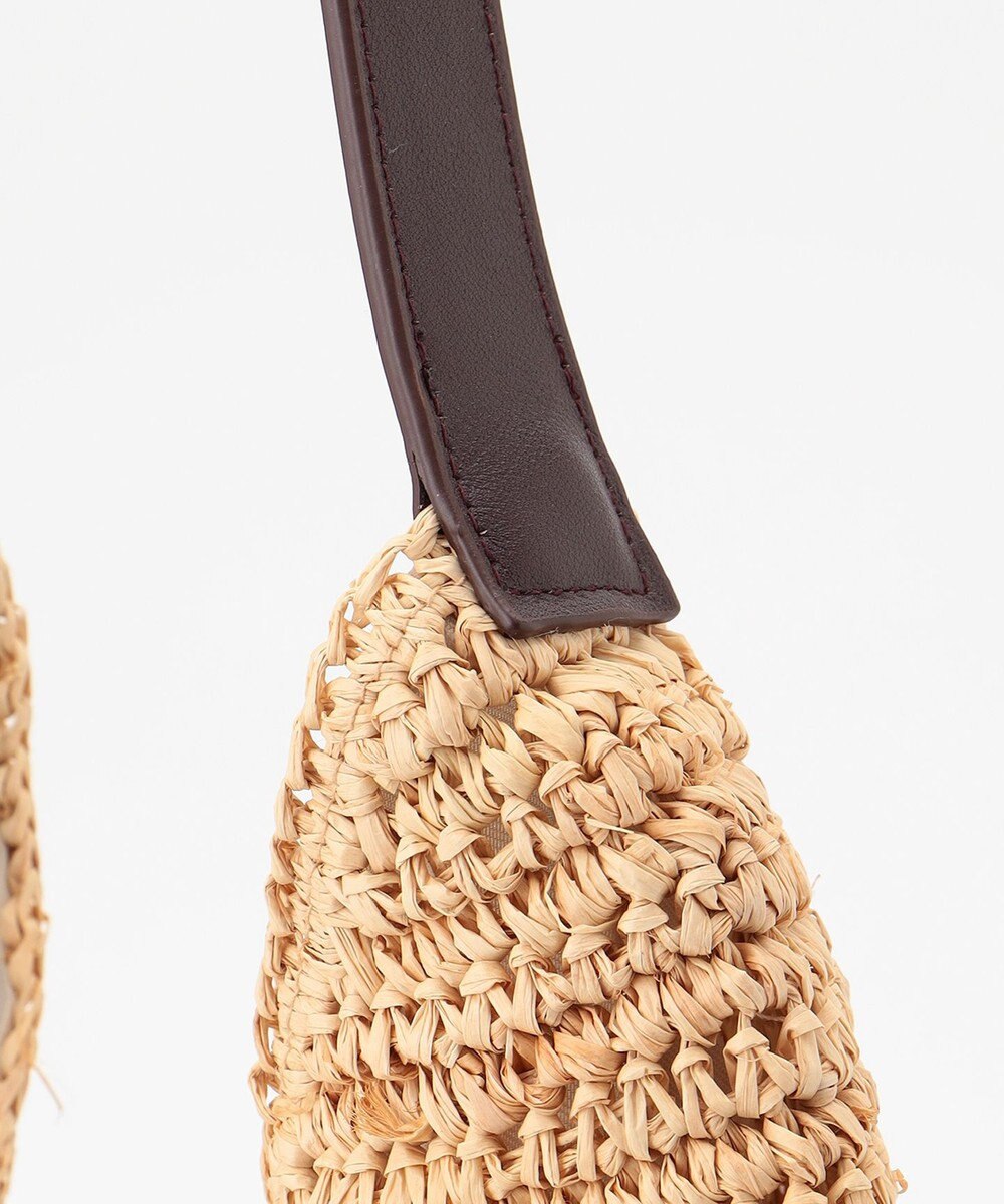 自由区 ラフィアワンショルダー バッグ 