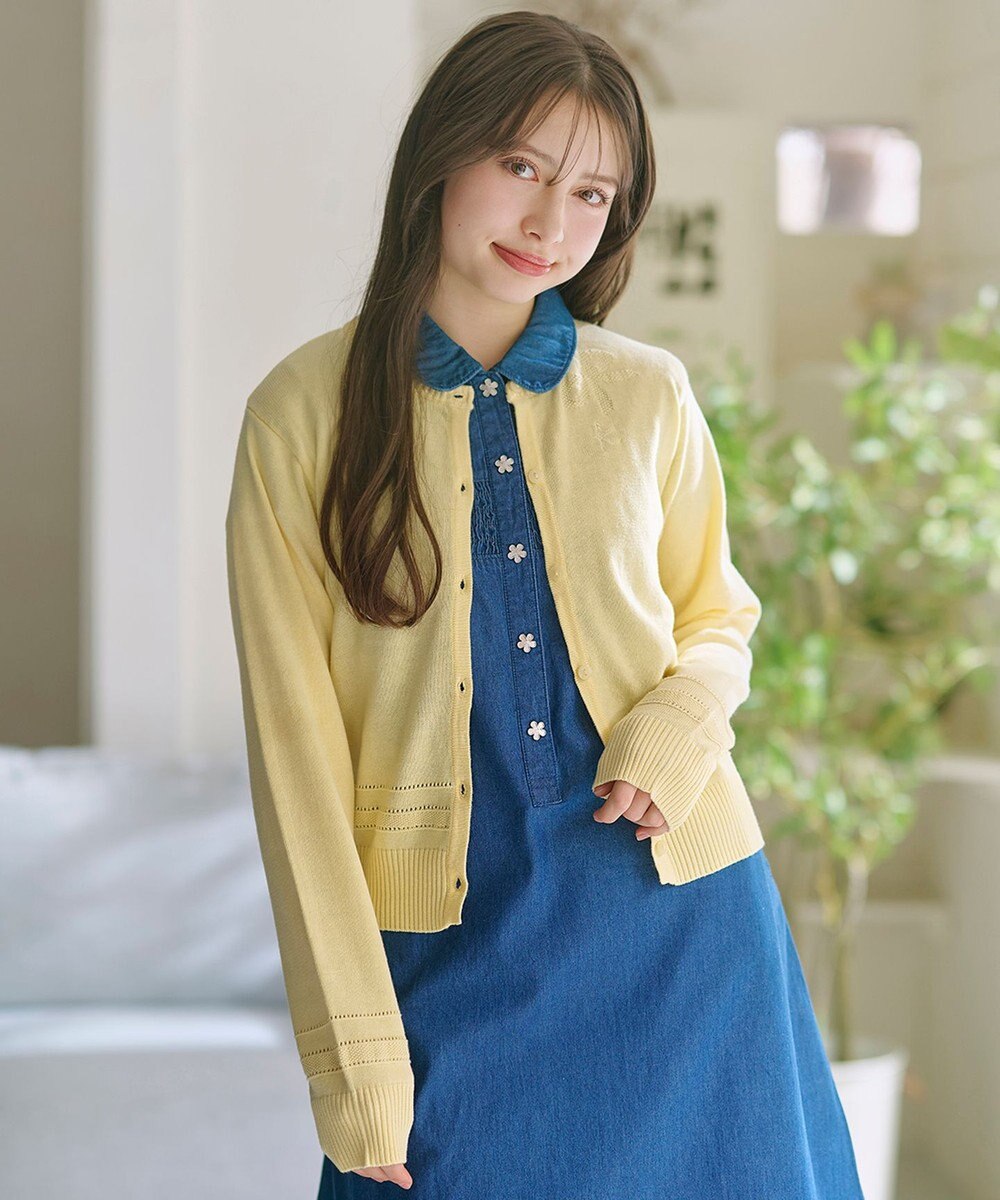 組曲 KIDS 【150-160㎝】クラシック カーディガン 