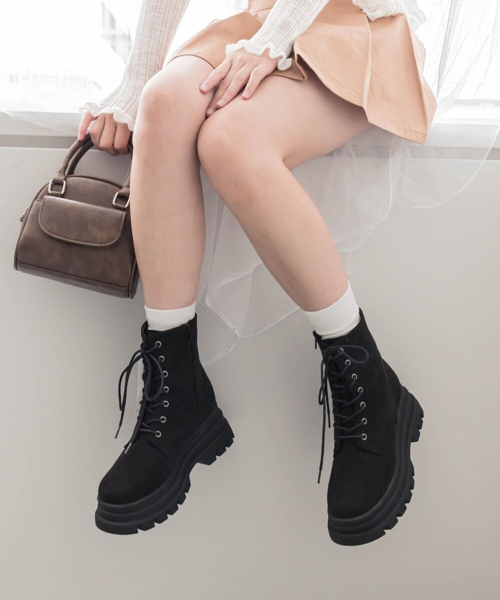 WEGO レースアップショートブーツ 