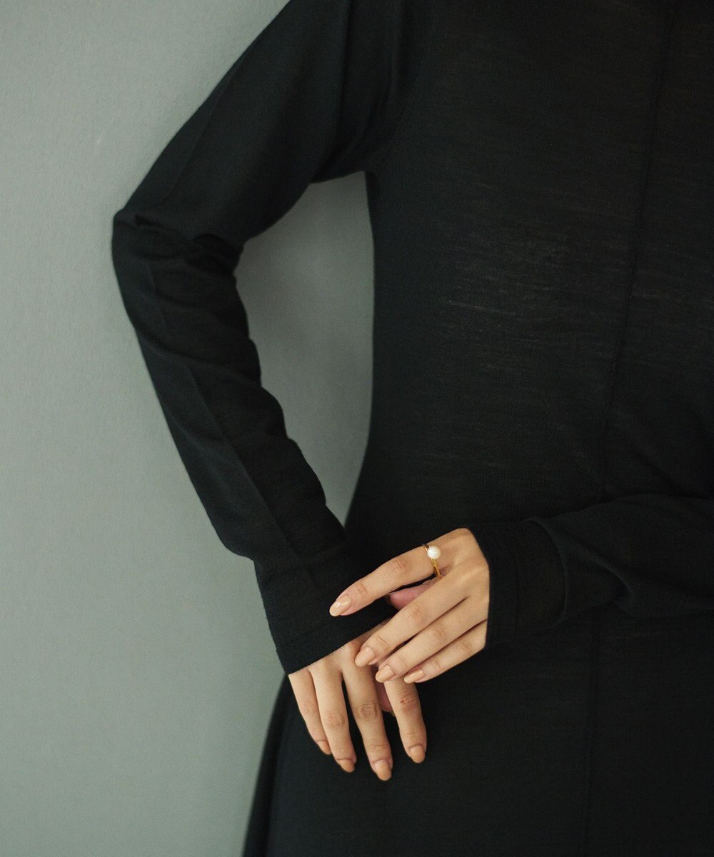 #Newans パーフェクトシルエットニットドレス 