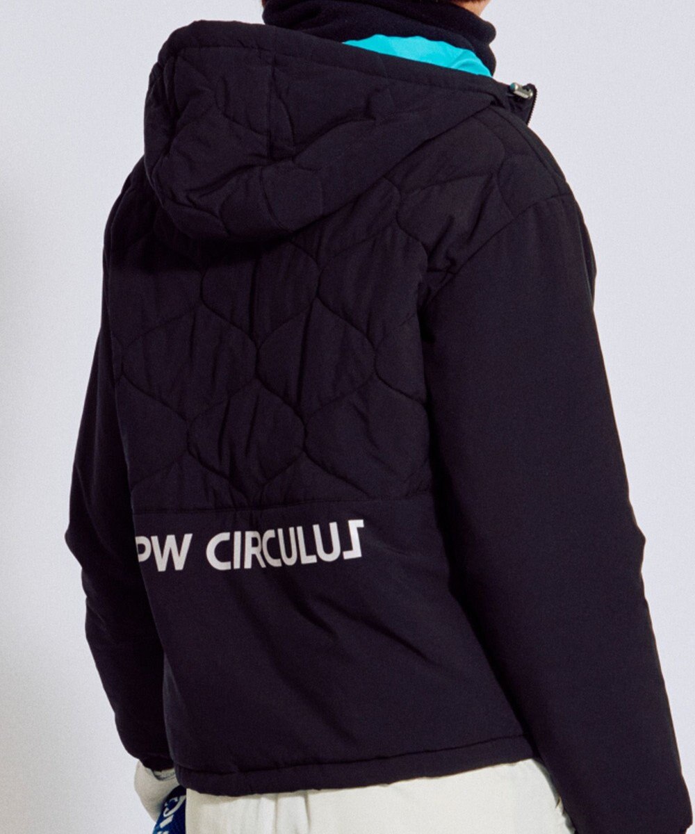 PW CIRCULUS 【撥水加工 / ストレッチ】【WOMEN】キルティング中綿ブルゾン ゴルフウェア レディース 
