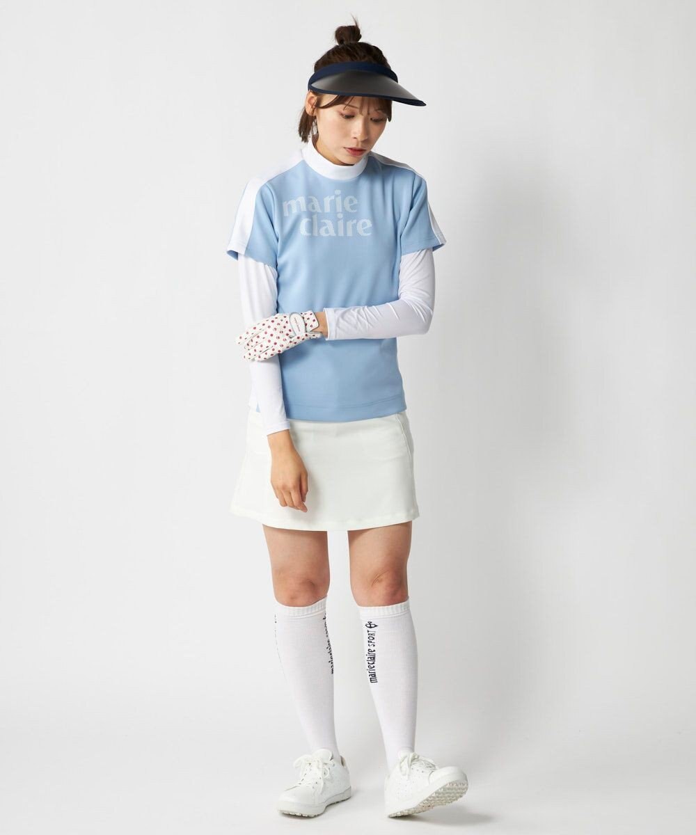 FILA GOLF／marie claire 【Marie claire sports】半袖モックネックシャツインナーセット 