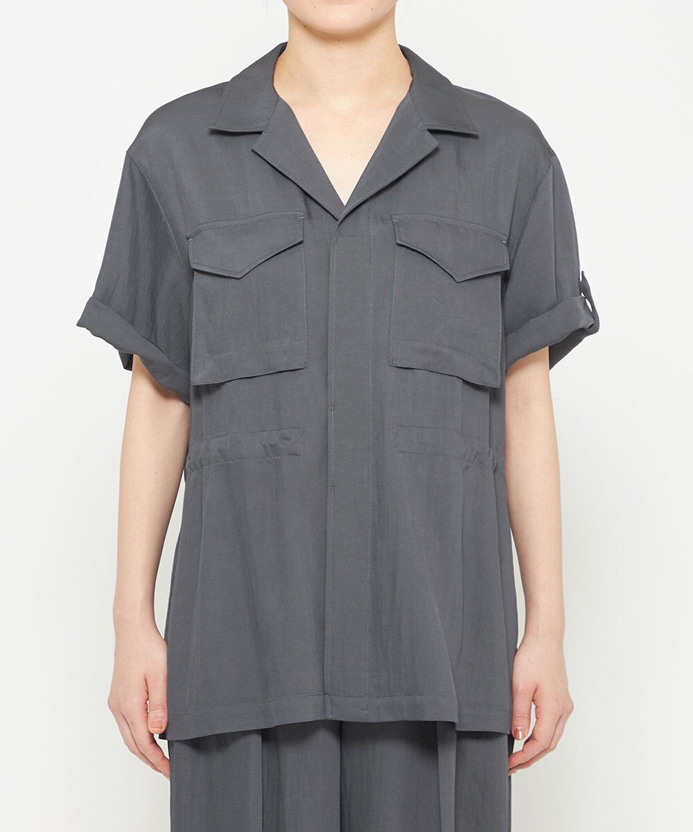 uncrave ドレープツイル ミリタリー ジャケット 