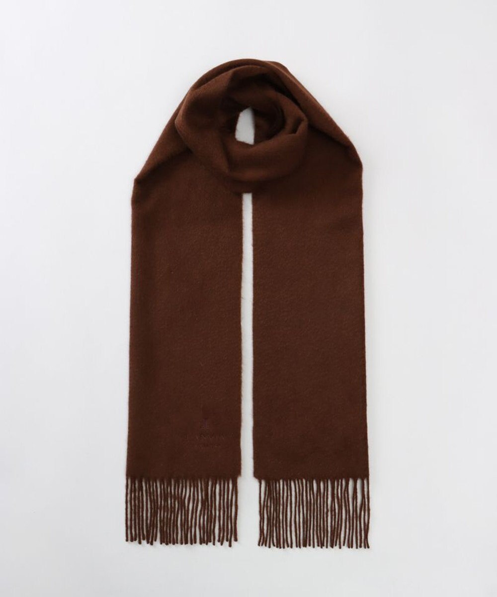 AURORA LANVIN COLLECTION ランバン コレクション カシミヤ 無地マフラー（幅30cm) 