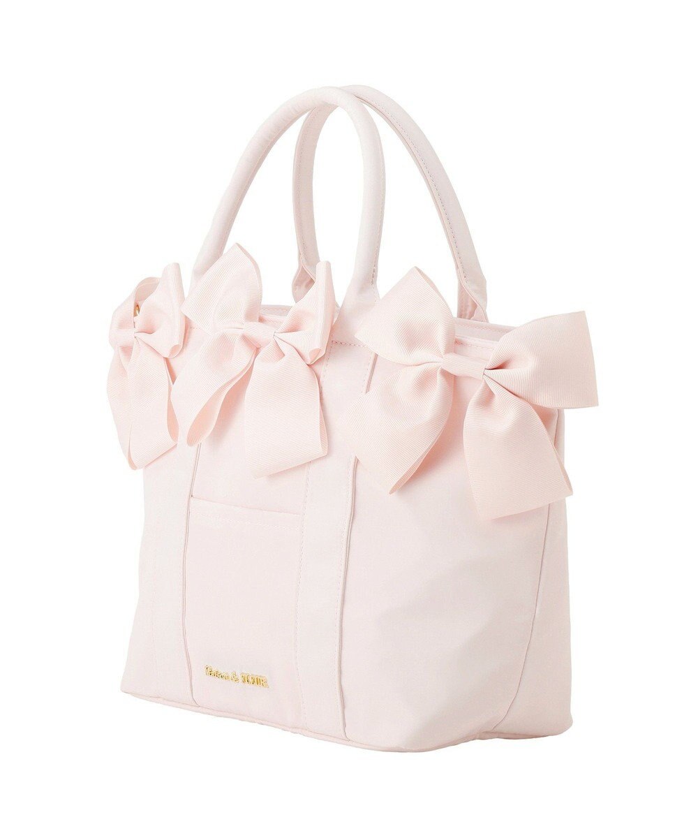 Maison de FLEUR ボリュームリボン2Wayトートバッグ 