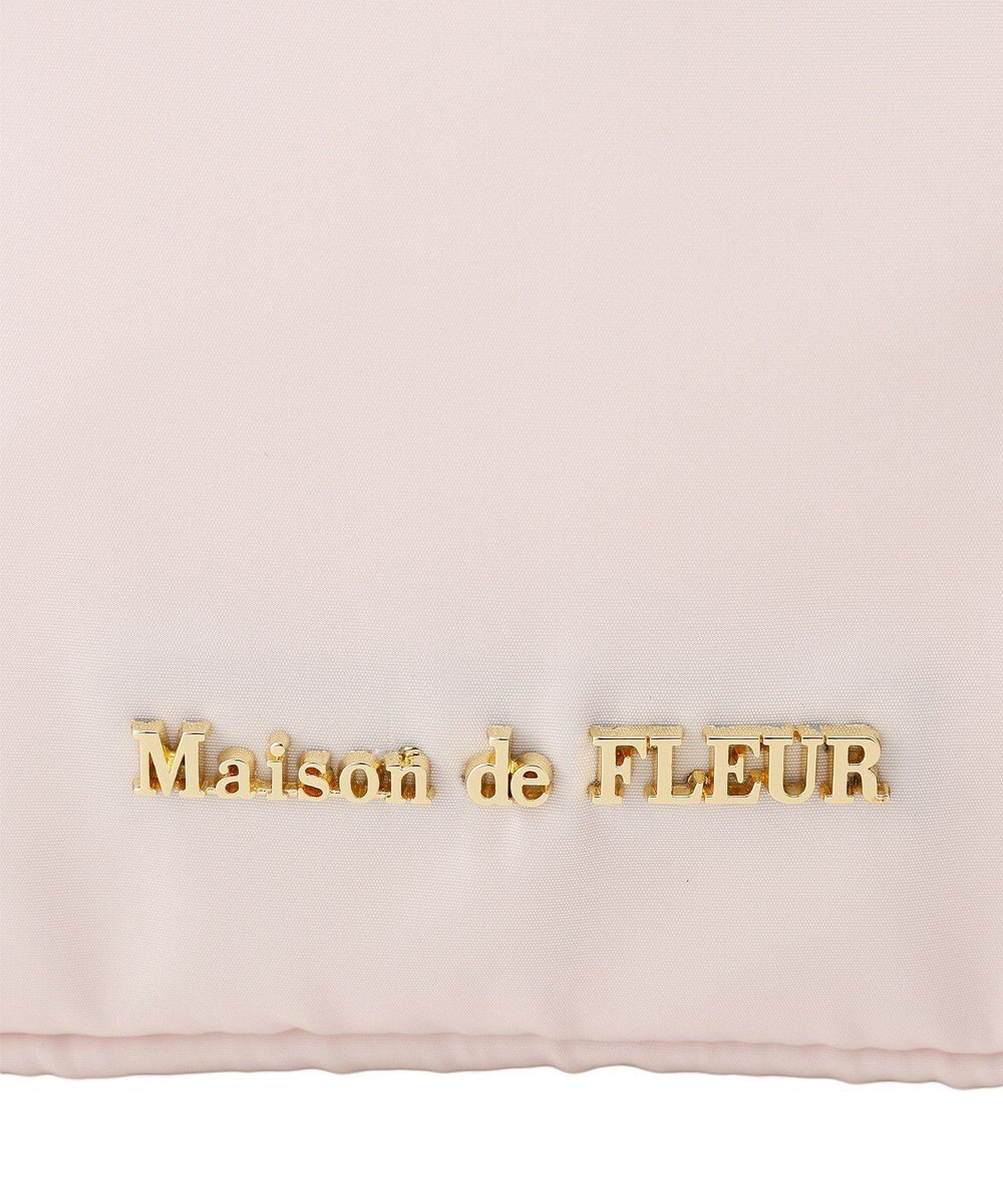 Maison de FLEUR ボリュームリボン2Wayトートバッグ 