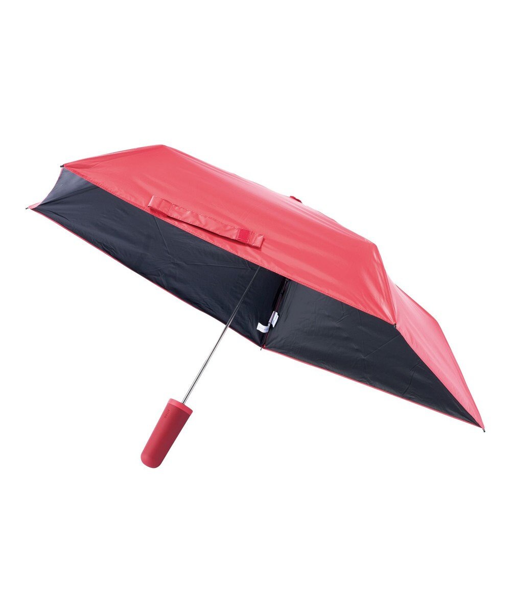 MOONBAT 【Pitaa】ハーフカプセル 無地 晴雨兼用日傘 折りたたみ傘 遮光率100%/UVカット率100%/UPF50+/遮熱効果/撥水加工/軽量/50cm 