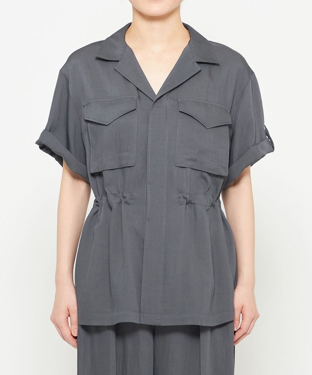 uncrave ドレープツイル ミリタリー ジャケット 