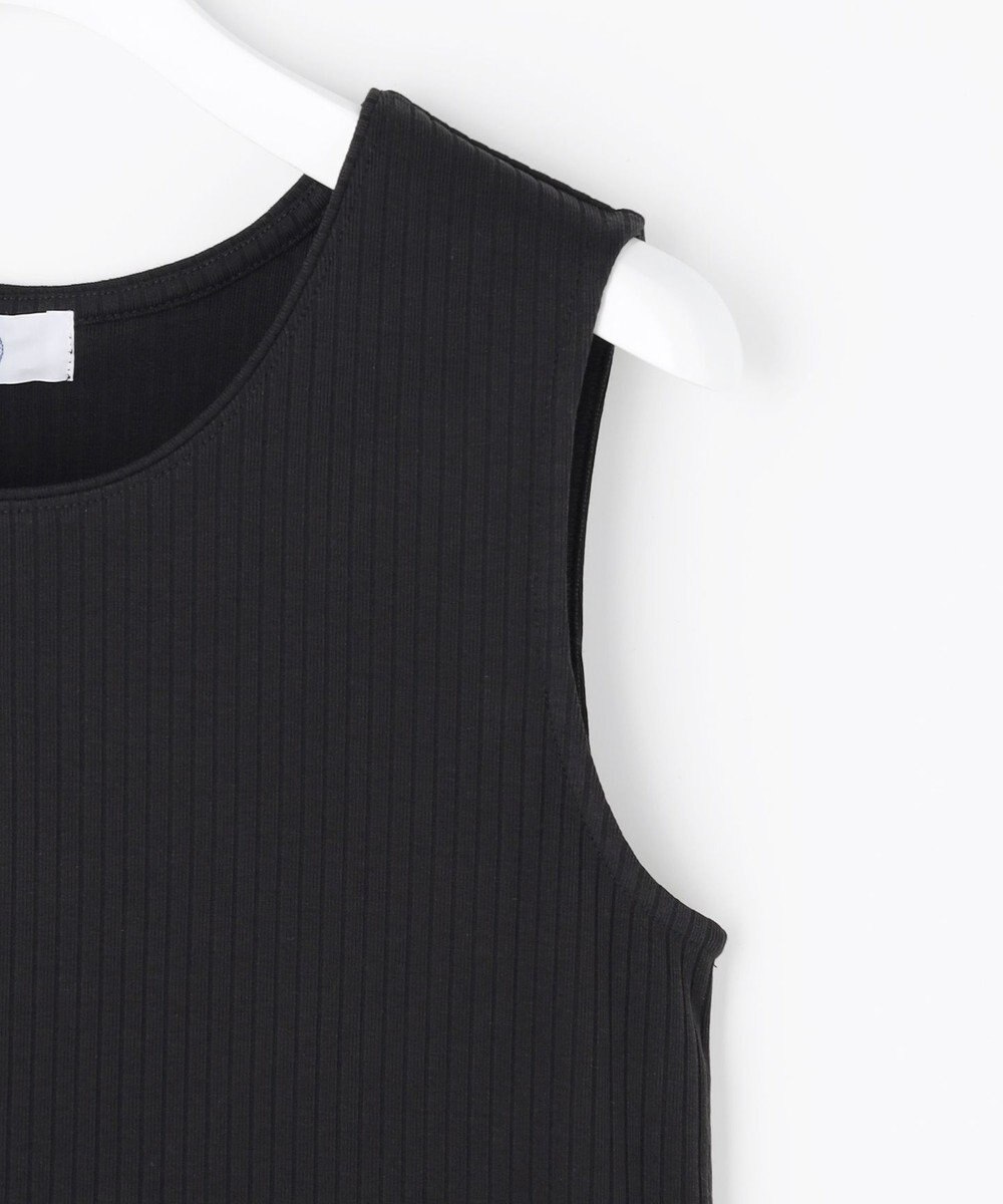 J.PRESS LADIES S 針抜きフライス ノースリーブ カットソー 