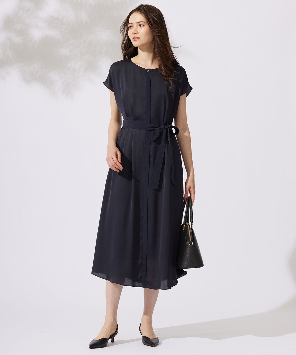 自由区 S 【ご好評につき追加生産・新色追加】ハーバルフロープリント ワンピース 