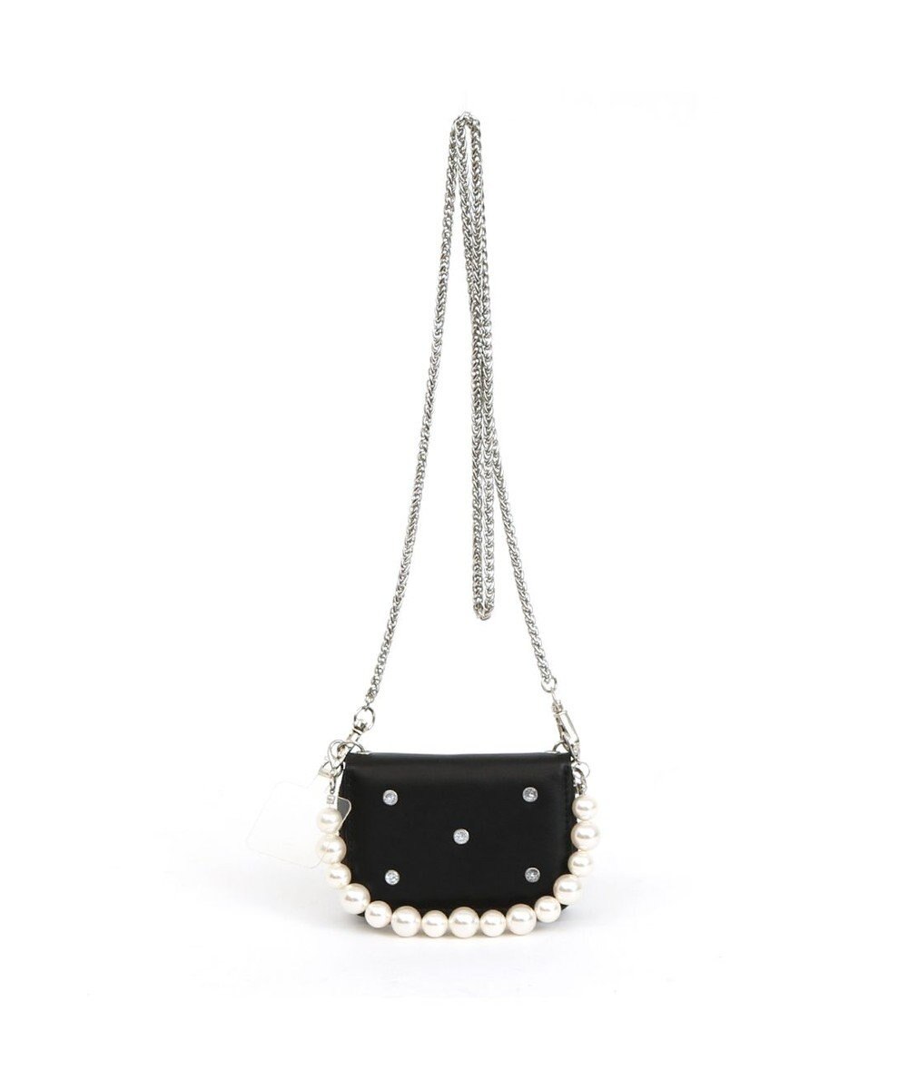 UNBILLION VERYコラボ ペルケ perche / 牛革パールハンドルジャバラウォレット 